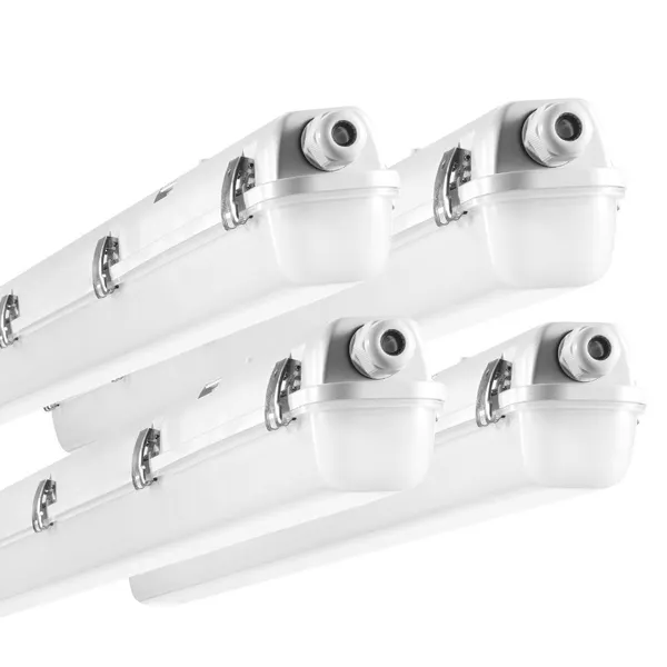 Luminária 1270mm LED 60W 7400LM IP65 embalagem 4