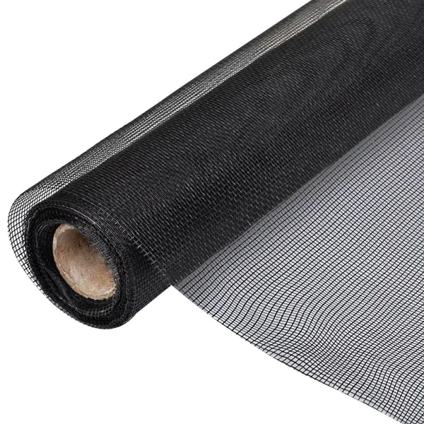 Rede mosquiteira em fibra de vidro 100x500 cm preto