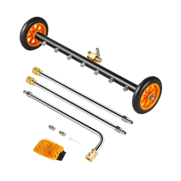 Limpador chassis pressão 24" aço inox 4000 PSI 7 bicos