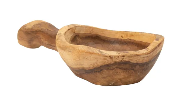 Bandeja Spoon em Teca Reciclada 36x16x8 cm