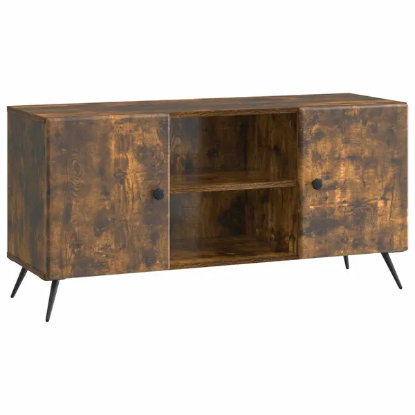 Gabinete para TV Carvalho Fumado 102 x 34,5 x 50 cm