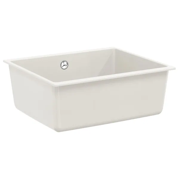 Pia Branco 530 x 460 mm 80% Quartzo e 20% Resina