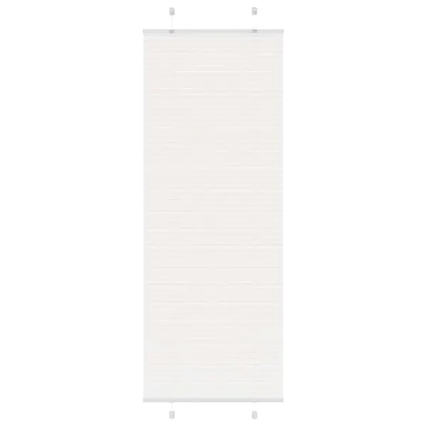 Branco Plissada Cega 70x200 cm Largura Tecido 69,4 cm Poliéster