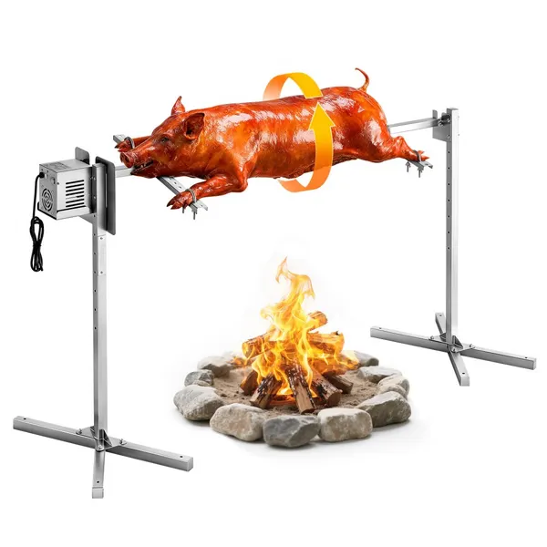 Grelha rotisserie 60kg, motor 38W 220-240V