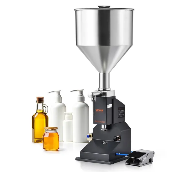 Máquina enchimento pneumático 5-50ml aço inoxidável
