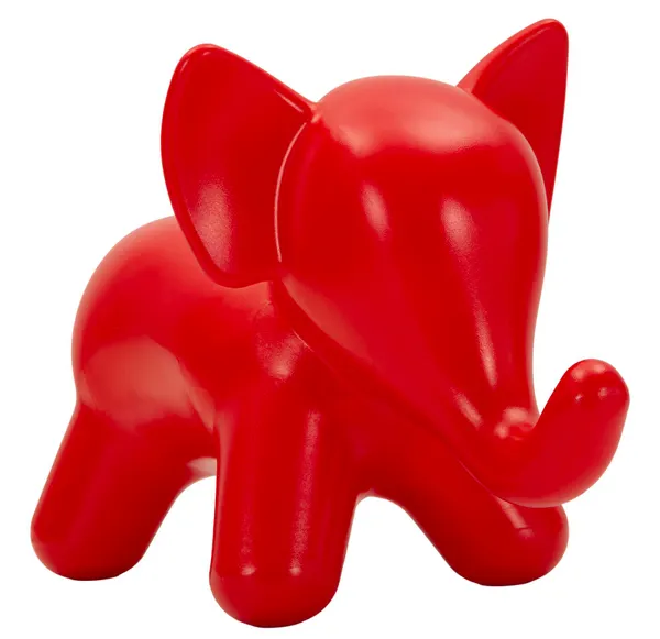 Banco Elephant Vermelho 86x46x56 cm