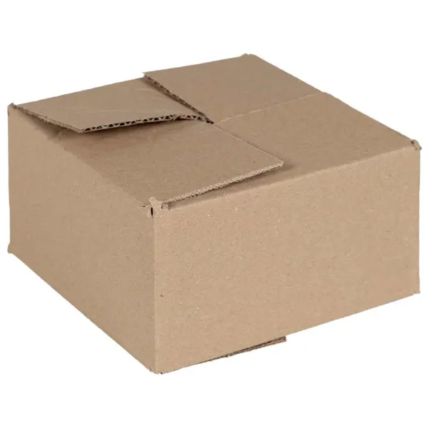 Caixa Rebatível 50 pcs Natural 15 x 15 x 8 cm cartão