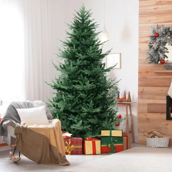 Árvore de Natal Artificial Pré-Iluminada 135-240 cm | 442-1480 Pontas | 160-450 Luzes LED