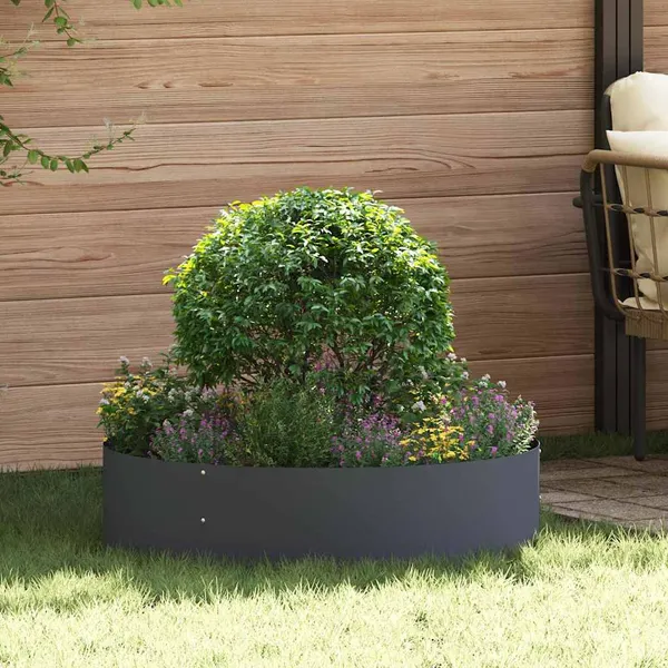 Anel de Vaso 5 pcs Antracite 80 x 80 x 20 cm