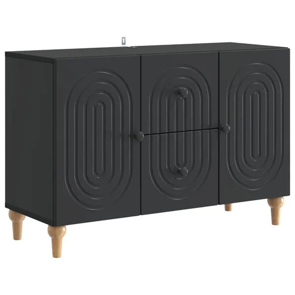 Gabinete para TV Preto 89 x 34,5 x 60 cm Derivados de Madeira