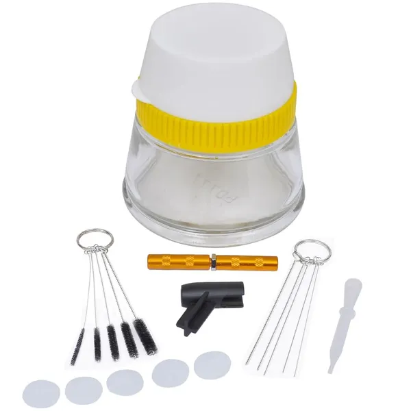 Conjunto para limpeza de aerógrafos 3 em 1