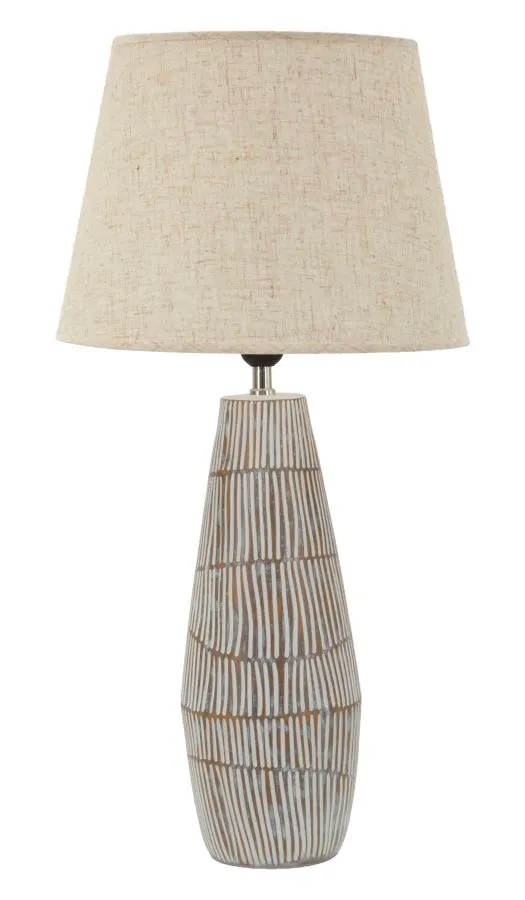 Lámpara de Mesa Resina Hanoi Ø 35x69,5 cm