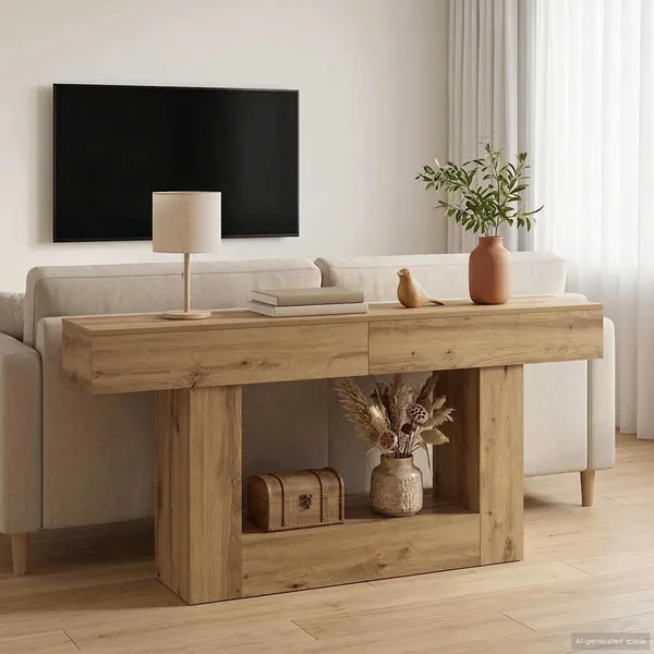 Carvalho Artesanal 160 x 30 x 74 cm