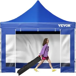 Tenda dossel 304,8 x 304,8 cm impermeável UV com laterais