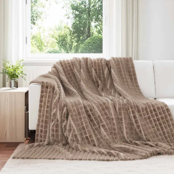 Cobertor Camelo 240 x 220 cm Lã