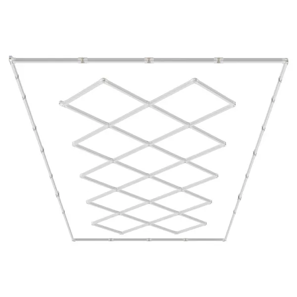 Lâmpadas garagem LED 88000LM 6500K 14 painéis branco