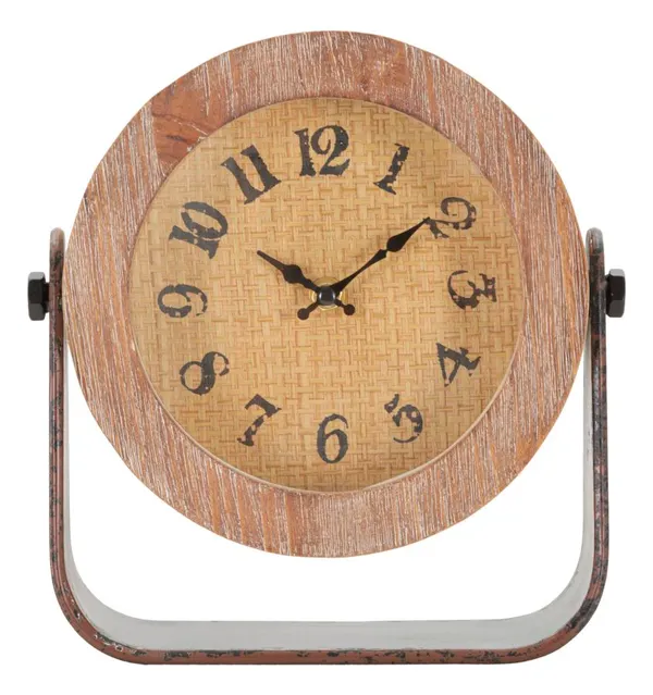 Relógio de Mesa Round 23,5x7x24 cm