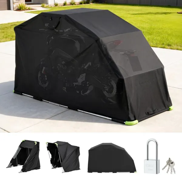 Abrigo motociclo 110×43×63" Oxford fechadura