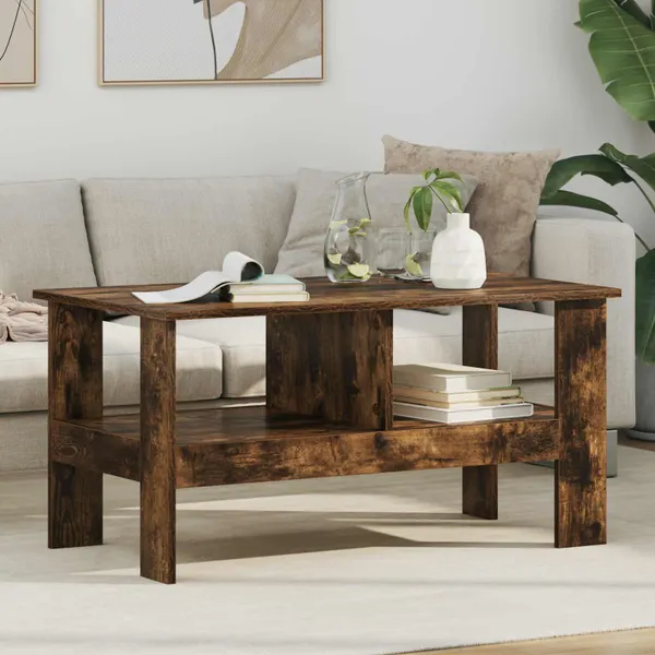 Mesa de centro Carvalho Defumado 90 x 50 x 45 cm