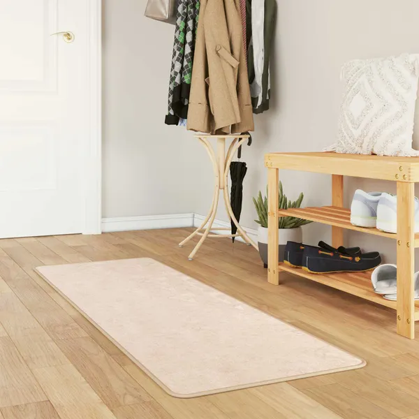 Passadeira Liso MARSA Creme 50 x 100 cm Poliéster e PVC
