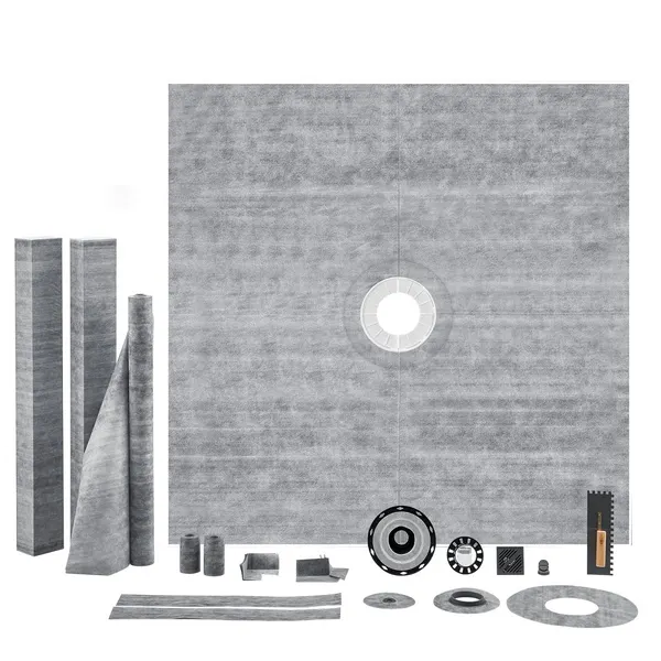 Kit calha duche 1828x1828mm membrana estanque