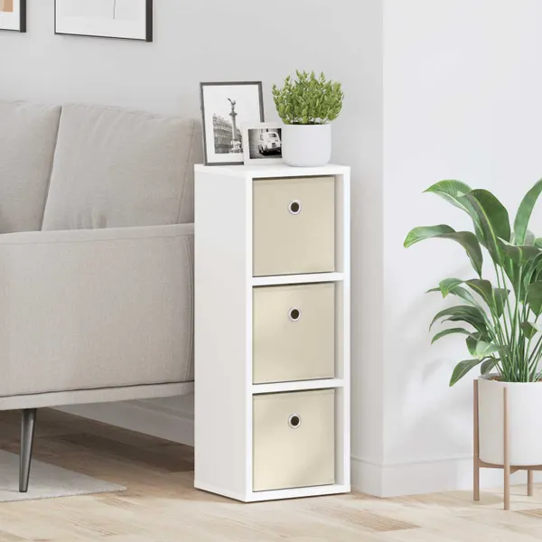 Buffet com gaveta Branco 25,5 x 22 x 69,5 cm