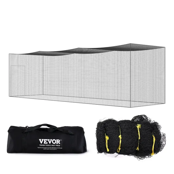 Rede treino baseball softball 35 pés com porta