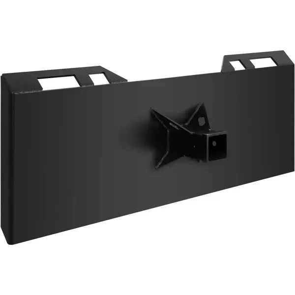 Placa montagem Quick Tach 1/4" skid steer bobcat