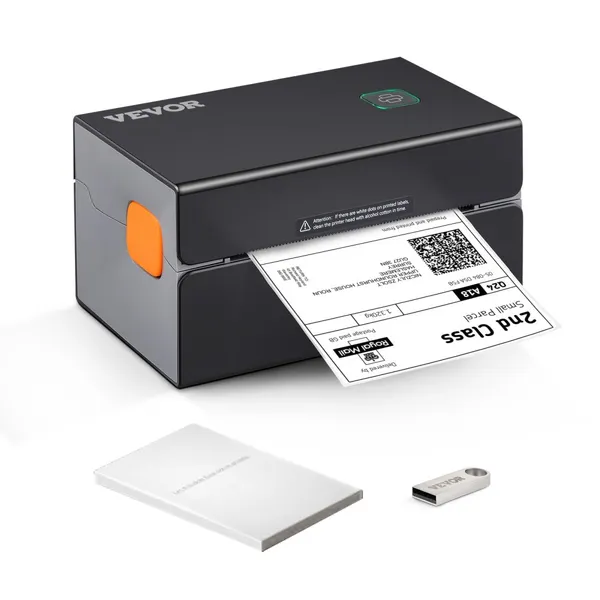 Impressora Etiquetas Térmicas 300DPI 4x6 Bluetooth Compatível
