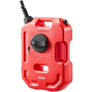 Contentor Combustível 10 L Spout Bloqueável Portátil