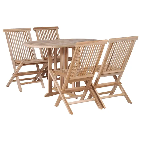 Conjunto de móveis 5 pcs Castanho