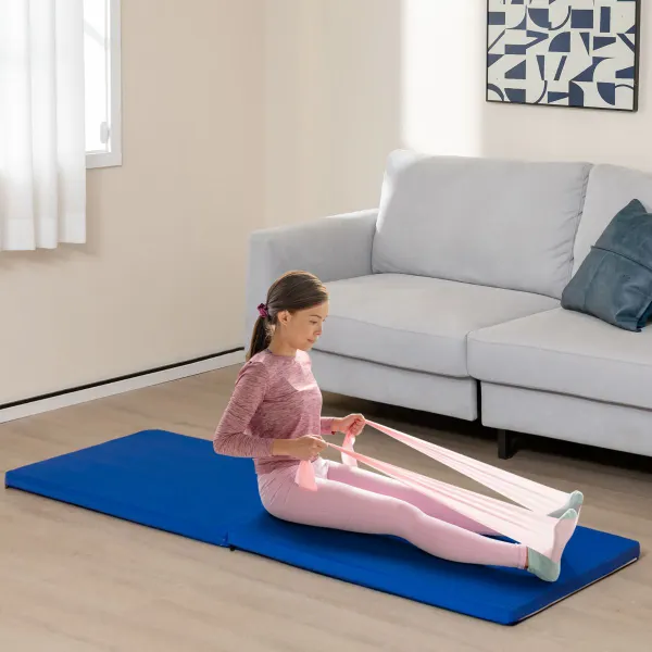 Colchoneta de Ginástica Dobrável 180x60x5cm - Tapete de Yoga e Fitness