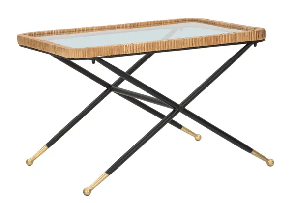 Mesa de Café Saint Barth Retangular 70x50x45 cm