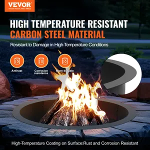 Anel Fogo Aço Carbono 35" Diâmetro 10" Altura