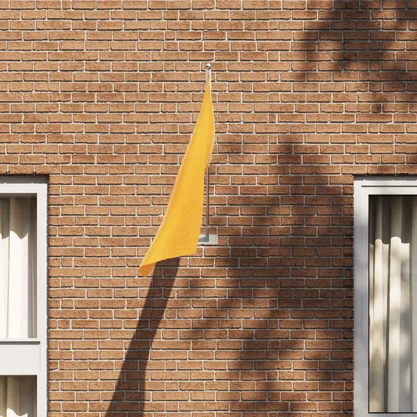 Suporte de Poste para Bandeira Prateado 13 x 6 x 0,2 cm Aço