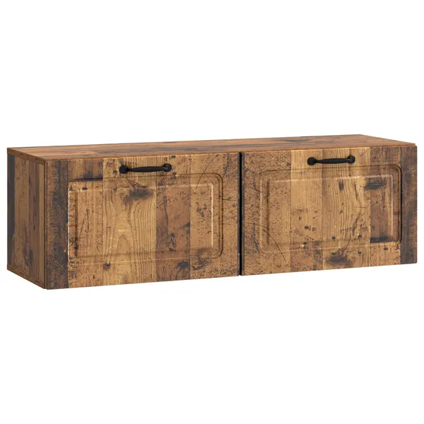 Gabinete de TV de Parede Madeira antiga 98 x 31 x 30 cm