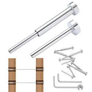 Kit Corrimão Cabo Invisível, T316 Aço Inoxidável 3,2mm