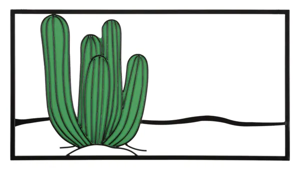 Painel de Parede Cactus 60x1,3x33 cm