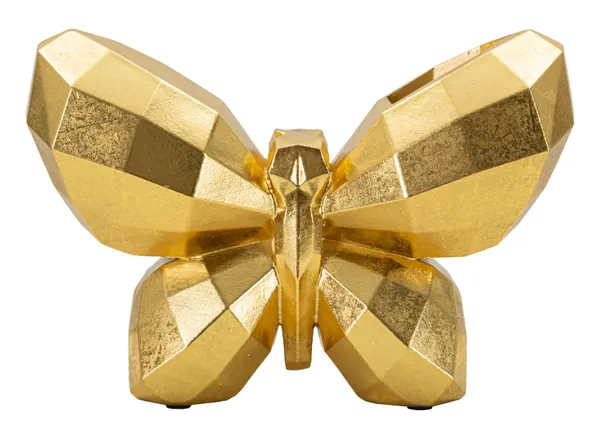Vaso Butterfly Gold 22,5x8x15 cm