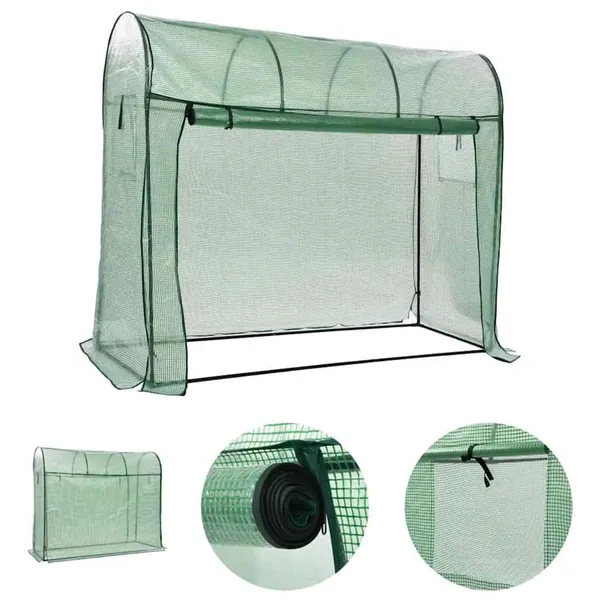 Estufa de porta com fecho de correr 200x80x170 cm