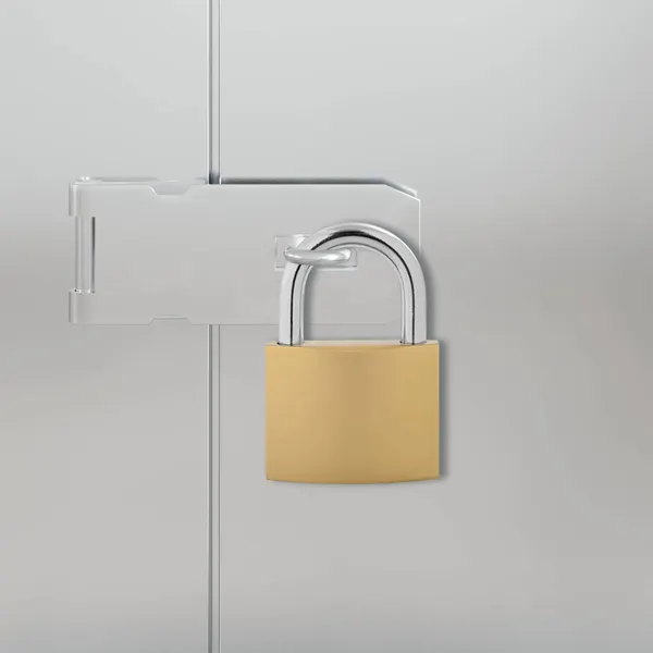 U Lock com Chaves 50 pcs Latão Ferro