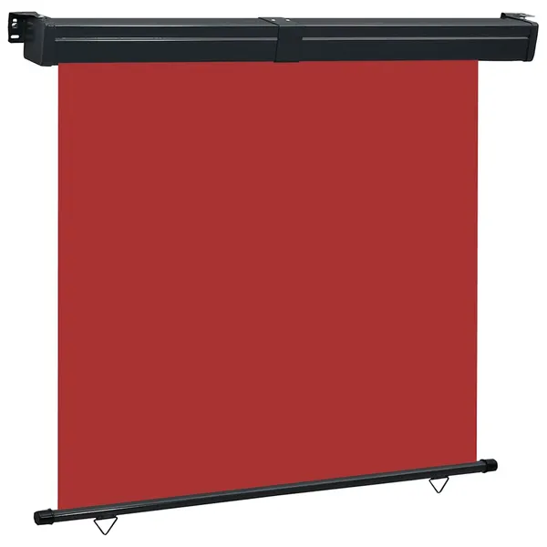 Toldo lateral para varanda 175x250 cm vermelho