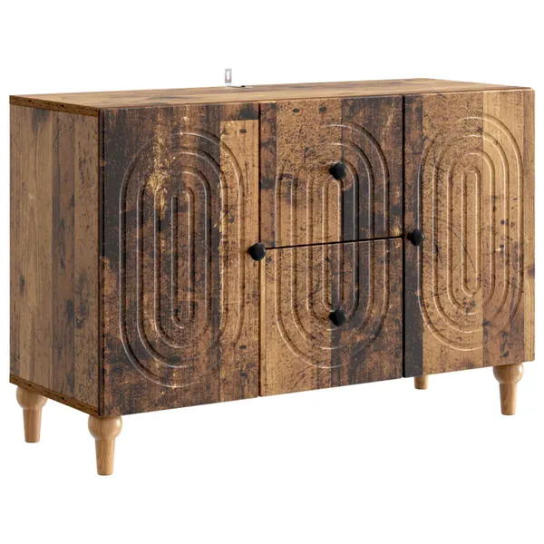 Gabinete para TV com gaveta Madeira antiga 89 x 34,5 x 60 cm