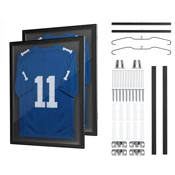 Moldura exposição camisola desportiva 79,5x59 cm, pack 2