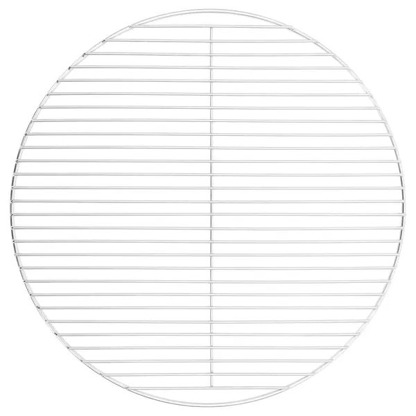 Grelha para churrasco redonda Ø54 cm aço inoxidável 304