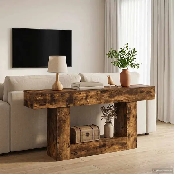 Carvalho Fumado 160 x 30 x 74 cm