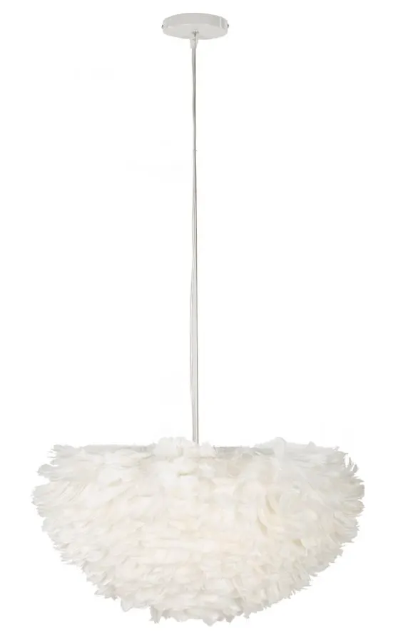 Lámpara de Techo Feather Ø 60x30 cm (altura con cadena 110 cm)