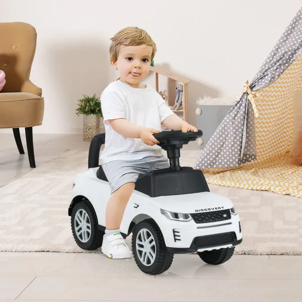 Voiture à Pousser pour Enfants 12-36 Mois avec Klaxon, Sons et Rangement