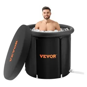 Banheira Imersão Fria 85 cm, 398 L Dobrável