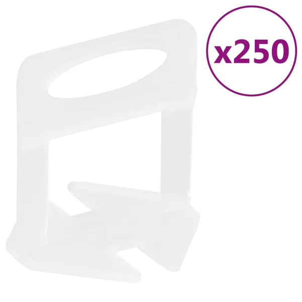 Niveladores de ladrilhos 250 pcs 1 mm